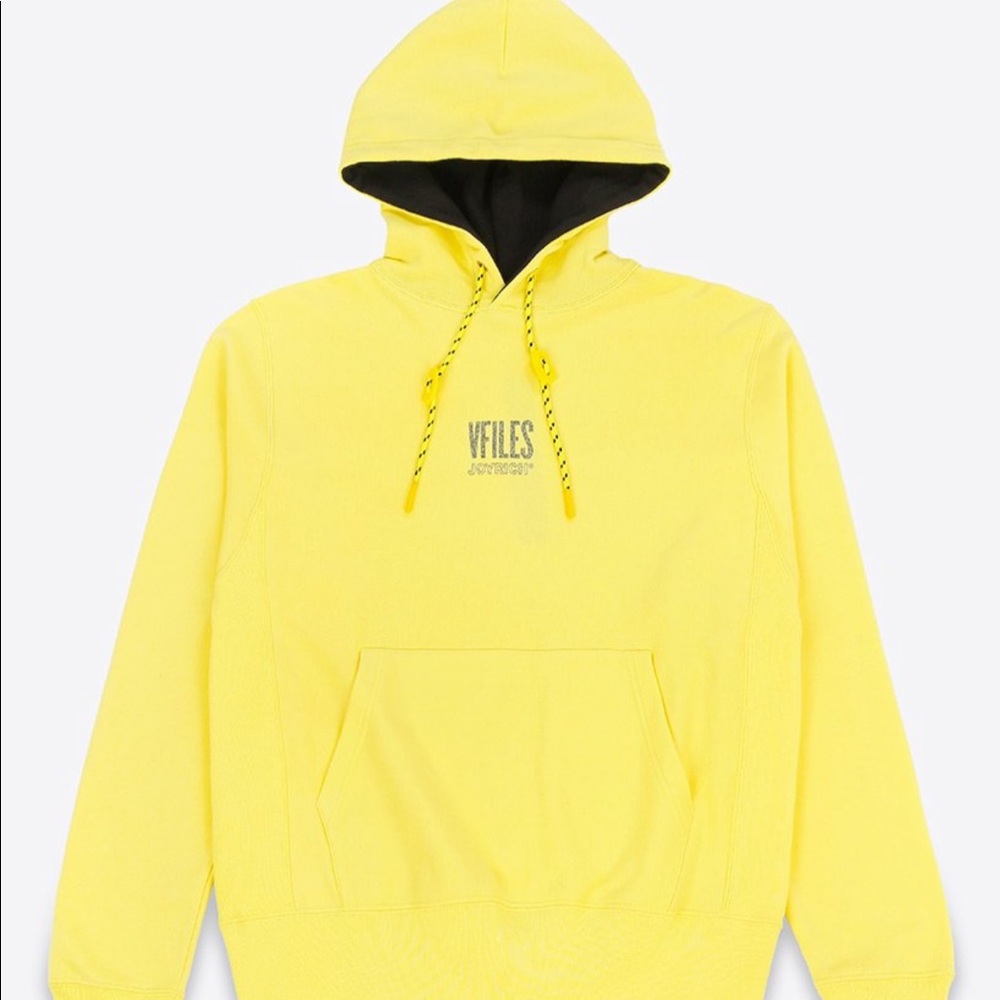 Joy Rich Vfiles Hoodie Yellow